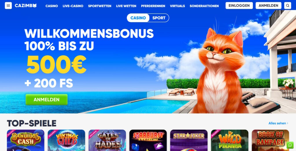 cazimbo casino bonus