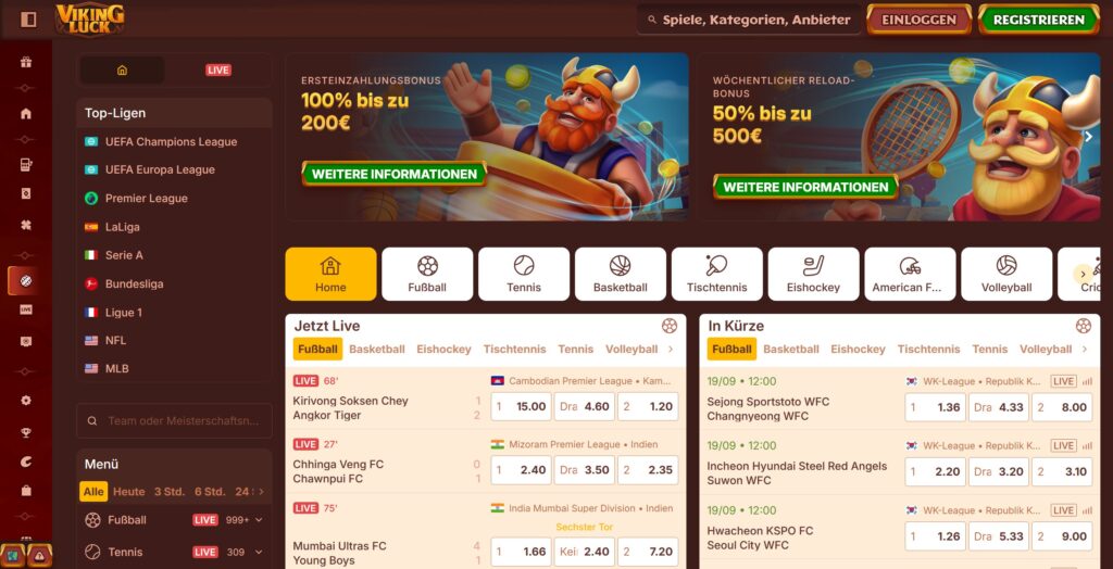 viking luck wetten