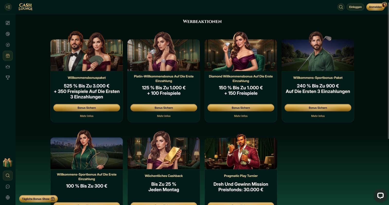 CashLounge Bonus